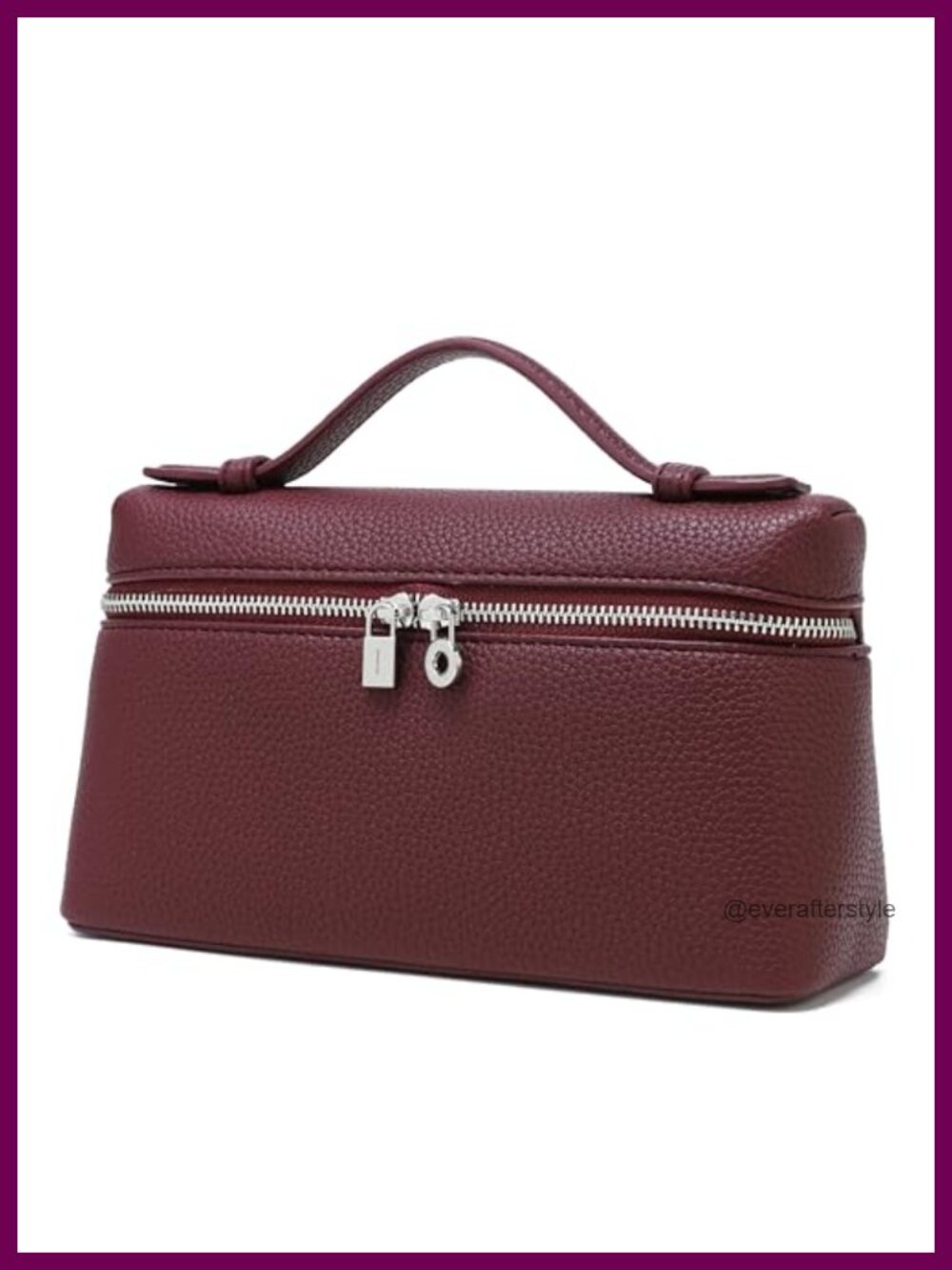 Synthetic Leather Crossbody Bag Top Handle Pouch Purse Shoulder Handbag